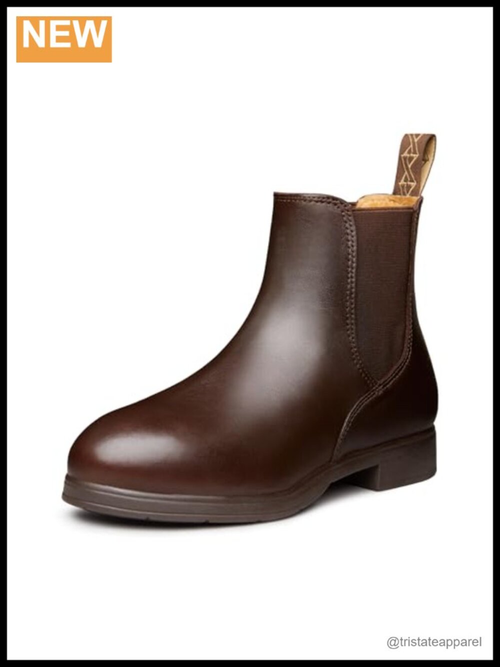 Steel Toe Chelsea Work Boots for Women Water Resistant Faux Leather